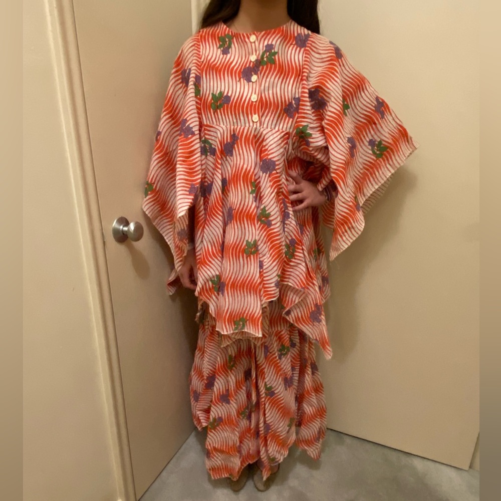 One-of-a-kind Vintage London Look maxi dress